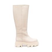 Alohas Beige Ankelboots för kvinnor Beige, Dam