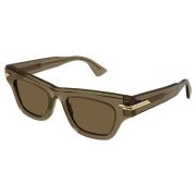 Bottega Veneta Brown Sunglasses Bv1122S Brown, Dam