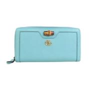 Gucci Vintage Pre-owned Laeder plnbcker Blue, Dam