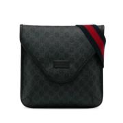 Gucci Vintage Pre-owned Canvas axelremsvskor Black, Dam