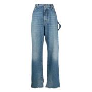 Darkpark Straight Jeans Blue, Dam