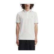 Fred Perry Polo Shirts White, Herr