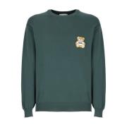 Moschino Round-neck Knitwear Green, Herr