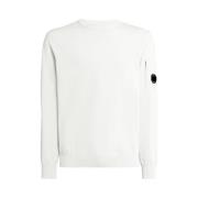 C.p. Company Stickad Off White White, Herr