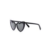 Saint Laurent SL 181 Loulou 001 Sunglasses Black, Dam