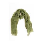 Trussardi Winter Scarves Green, Dam