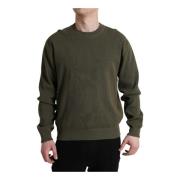 Dolce & Gabbana Sweatshirts Green, Herr