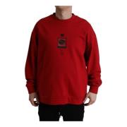 Dolce & Gabbana Sweatshirts Red, Herr