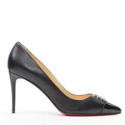 Christian Louboutin Pre-owned Pre-owned Läder klackskor Black, Dam