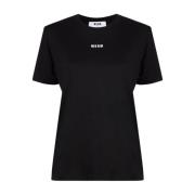 Msgm T-Shirts Black, Dam