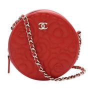Chanel Vintage Pre-owned Laeder chanel-vskor Red, Dam