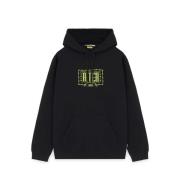 Iuter Hoodies Black, Herr