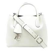 Dior Vintage Pre-owned Laeder totevskor White, Dam