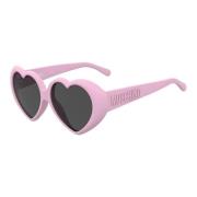 Moschino Pink/Grey Sunglasses Pink, Dam