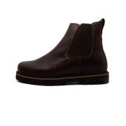 Birkenstock Chelsea Boots Brown, Herr