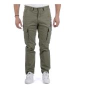 Napapijri Slim-fit Trousers Green, Herr