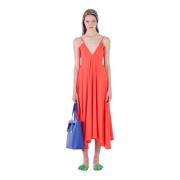 Silvian Heach Midi Dresses Orange, Dam