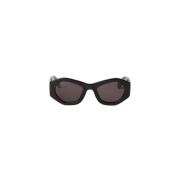 Ambush Pryzma Occhiali da Sole Quadrati Sunglasses Black, Dam