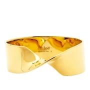 Chloé Pre-owned Pre-owned Metall armband Yellow, Dam