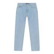 Iuter Straight Jeans Blue, Herr