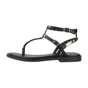 Les Tropeziennes Stiliga Platta Sandaler Black, Dam