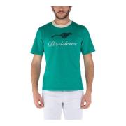 Wales Bonner Mjuk Bomull Casual T-shirt Green, Herr