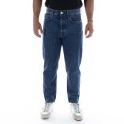 Amish Straight Jeans Blue, Herr