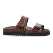 Gia Borghini Sliders Brown, Dam