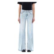 Ami Paris Jeans Blue, Dam