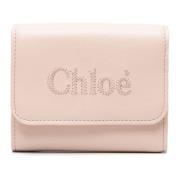 Chloé Wallets Cardholders Beige, Dam