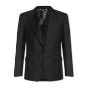 Dolce & Gabbana Fiskbensblazer Black, Herr