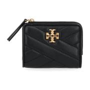 Tory Burch Kira Bifold Svart Läder Plånbok Black, Dam