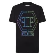 Philipp Plein Svarta T-shirts och Polos Black, Herr