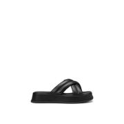 Marc O'Polo Elegant Platform Mule Black, Dam