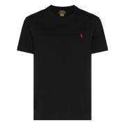 Ralph Lauren T-Shirts Black, Herr