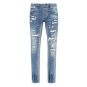 Philipp Plein Slim-fit Jeans Blue, Herr