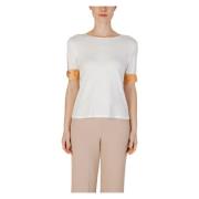 Alviero Martini 1a Classe T-Shirts Beige, Dam