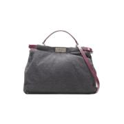 Fendi Vintage Pre-owned Ylle fendi-vskor Gray, Dam