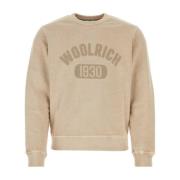 Woolrich Sweatshirts Beige, Herr