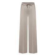 Cambio Wide Trousers Gray, Dam