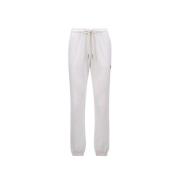 Moncler Pantaloni IN Felpa White, Dam