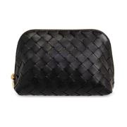 Bottega Veneta Läder necessär Black, Dam