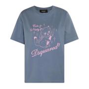 Dsquared2 T-Shirts Gray, Dam