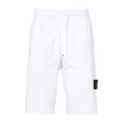 Stone Island Casual Shorts White, Herr