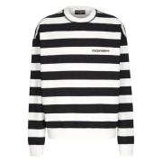 Dolce & Gabbana Round-neck Knitwear White, Herr