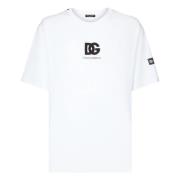 Dolce & Gabbana Vita T-shirts och Polos White, Herr