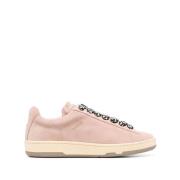 Lanvin Ljusrosa Låg Topp Sneakers Pink, Dam