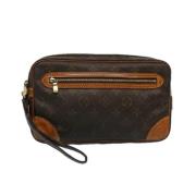 Louis Vuitton Vintage Pre-owned Canvas louis-vuitton-vskor Brown, Dam