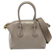 Givenchy Pre-owned Pre-owned Laeder handvskor Gray, Dam