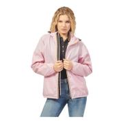 K-Way Rosa Packbar Vindjacka Pink, Dam